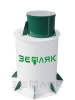 Кессон ЗЕМЛЯК 1200 (муфта 133 мм)