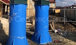Септик Аквалос 7 Миди - фото монтажа - 1