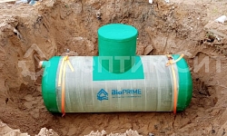 Септик BioPrime BIO-6.0 м3 d1500-П - фото монтажа - 1